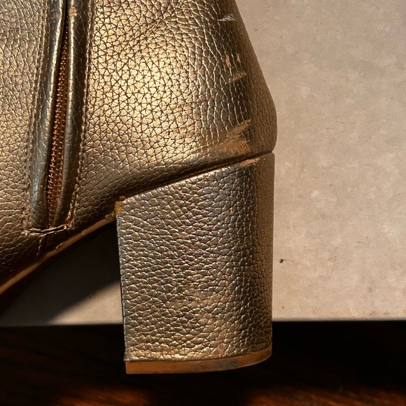 Gold Booties - Picture 3 of 3